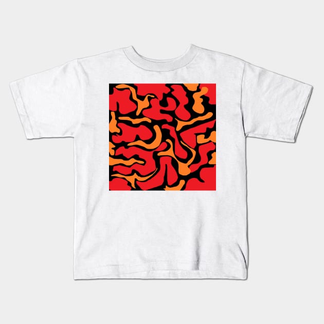 Abstracto Kids T-Shirt by prscna